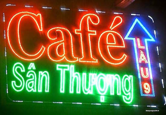 Làm biển led quảng cáo tại thị trường Hà Nội0