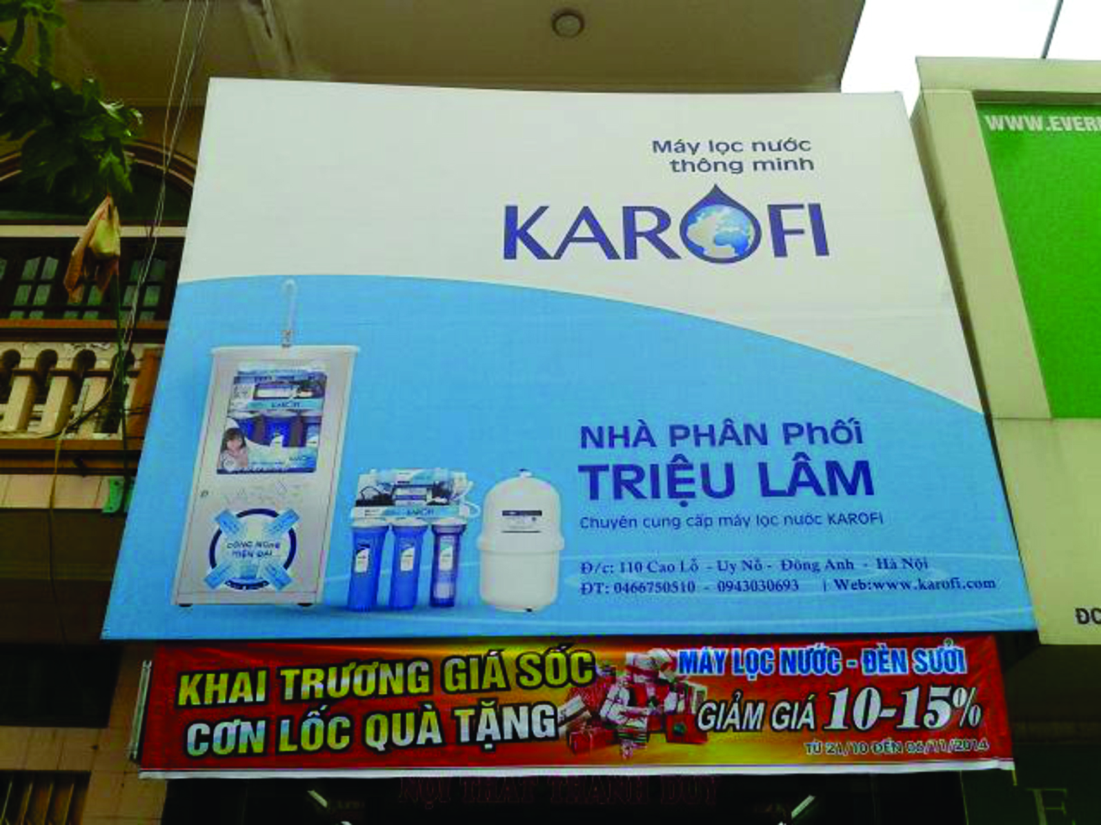 làm biển quảng cáo bạt hiflex