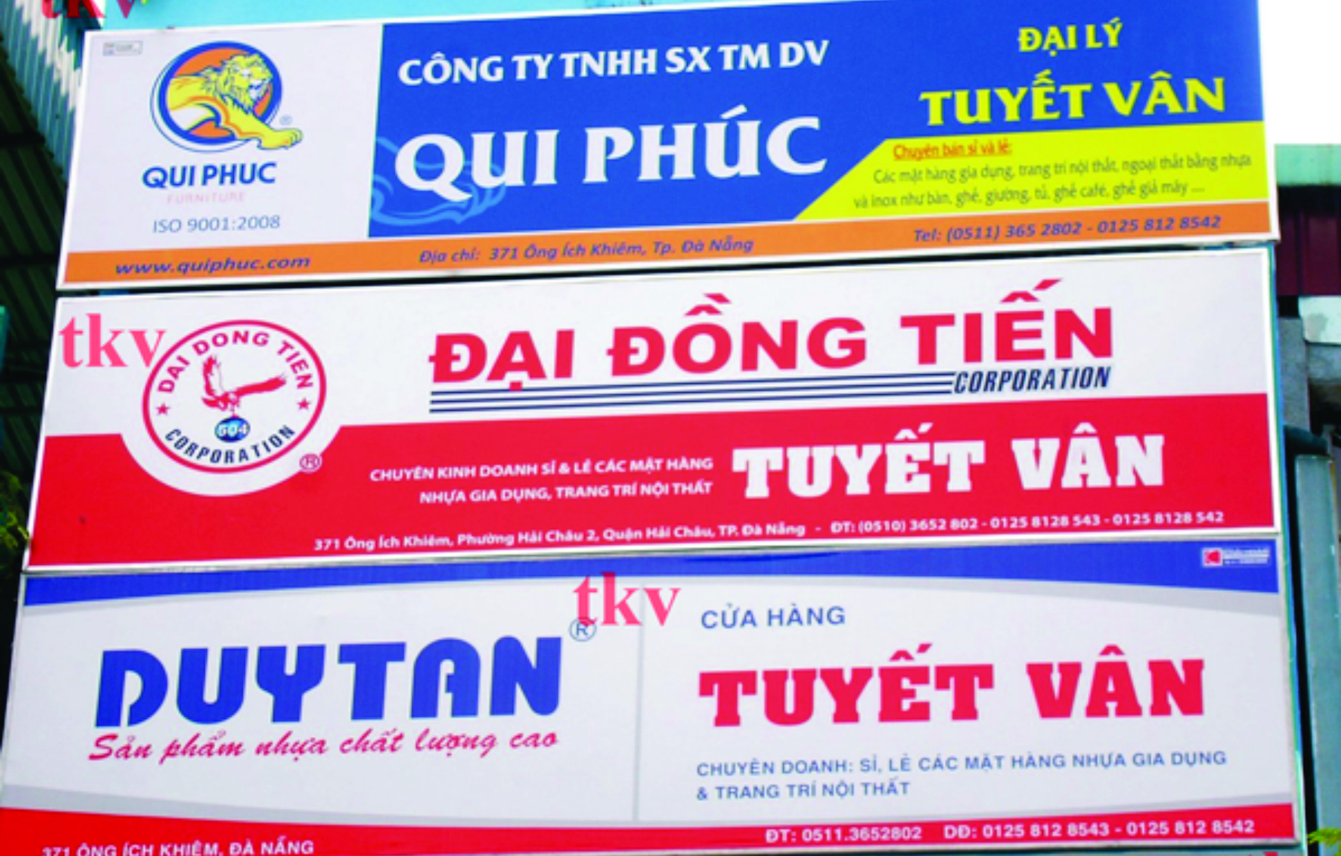 biển quảng cáo bạt hiflex tại quận cầu giấy