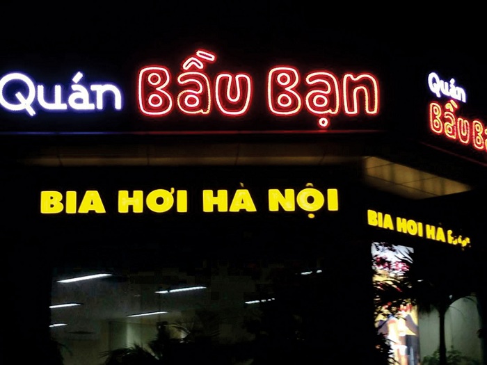 Làm biển quảng cáo tại Cầu Diễn