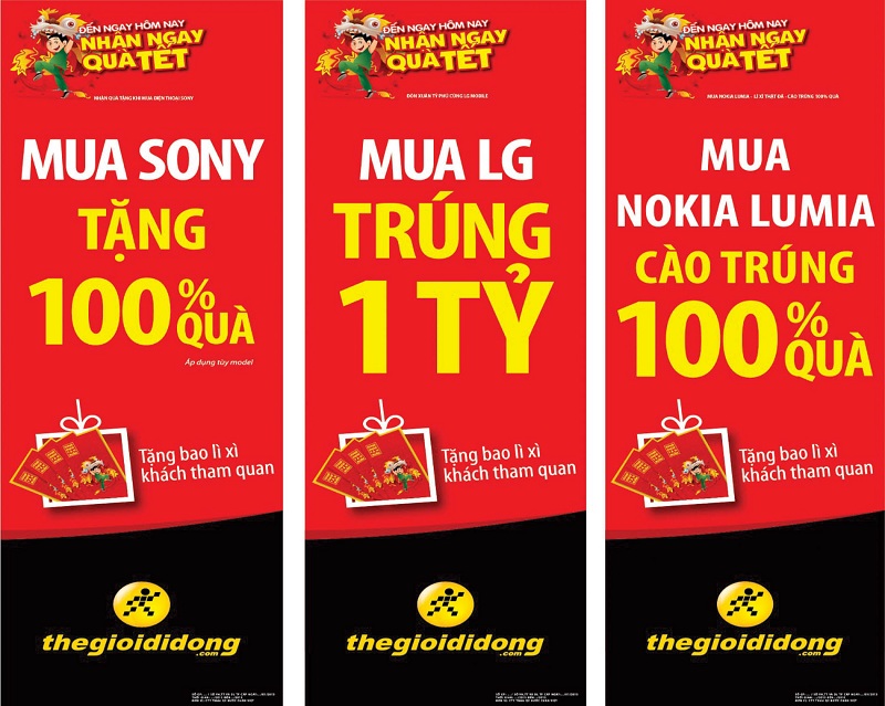 Công ty treo phướn quảng cáo tại Hà Nội 