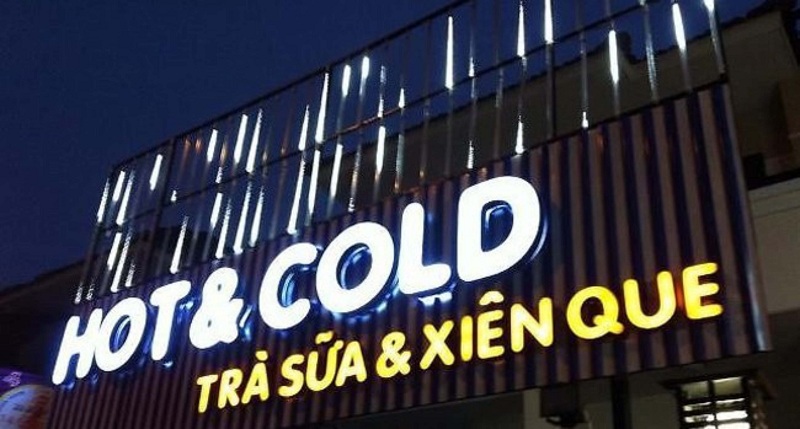 làm biển quảng cáo trà sữa