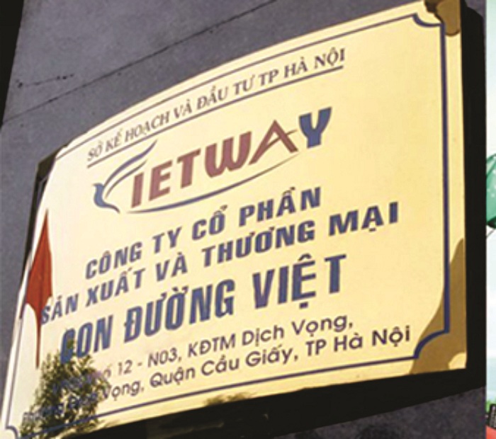 Làm biển công ty lấy ngay 