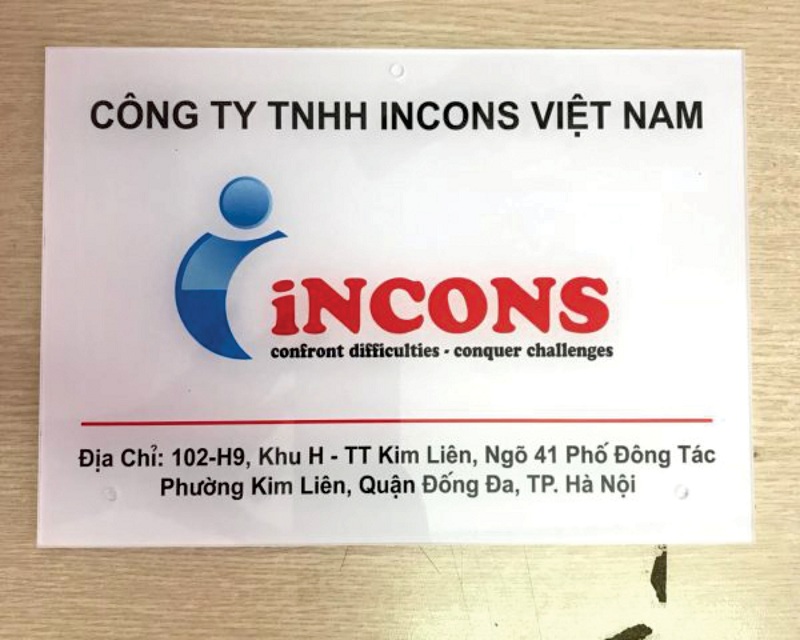 Làm biển công ty tại Hà Đông 