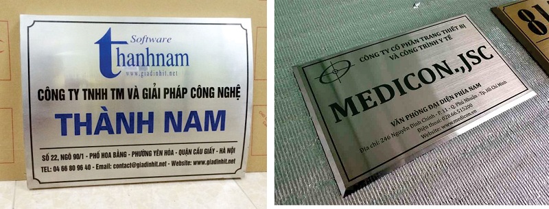 làm biển công ty lấy ngay 