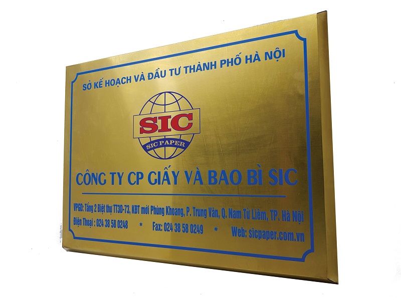 làm biển hiệu công ty 