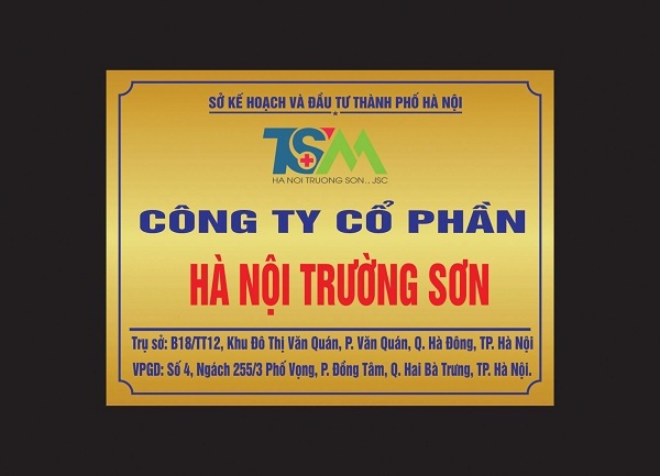 làm biển hiệu công ty 