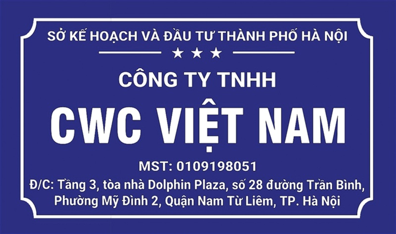 làm biển công ty mica 