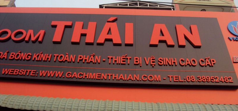 Làm biển quảng cáo chữ nổi