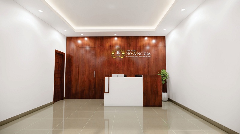 Thiết kế thi công vách logo 
