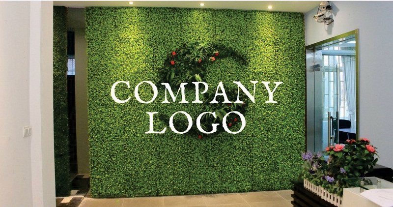 Làm vách logo tại Cầu Giấy
