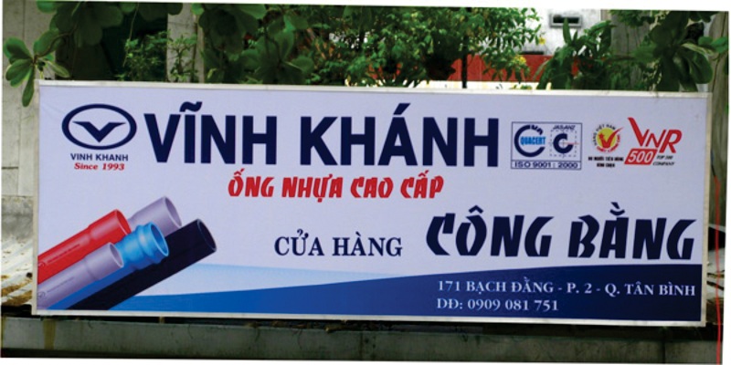 Làm biển quảng cáo miền bắc