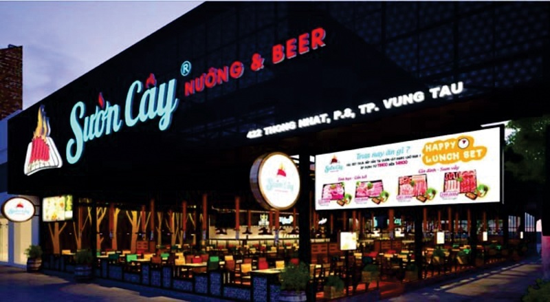 Làm biển quảng cáo phố Nguyễn Thái Học giá rẻ