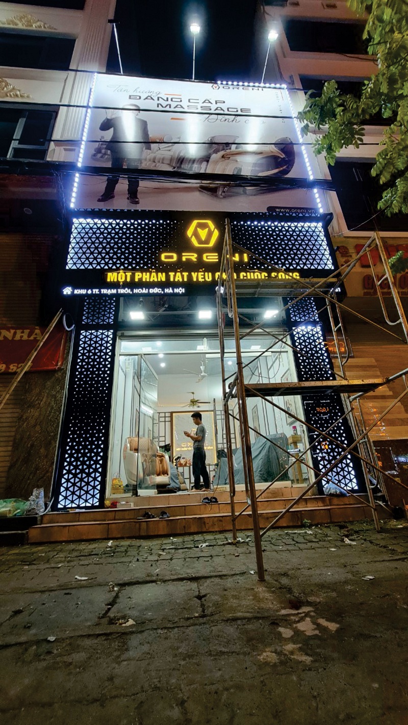 Các mẫu biển quảng cáo đẹp tại Hà Đông