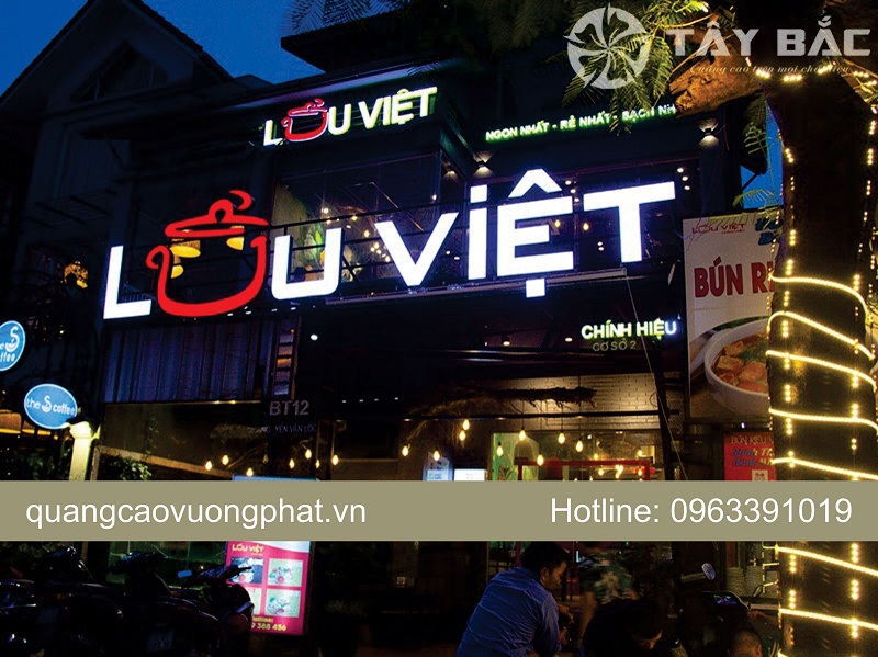 Làm biển quảng cáo uy tín tại Hà Đông