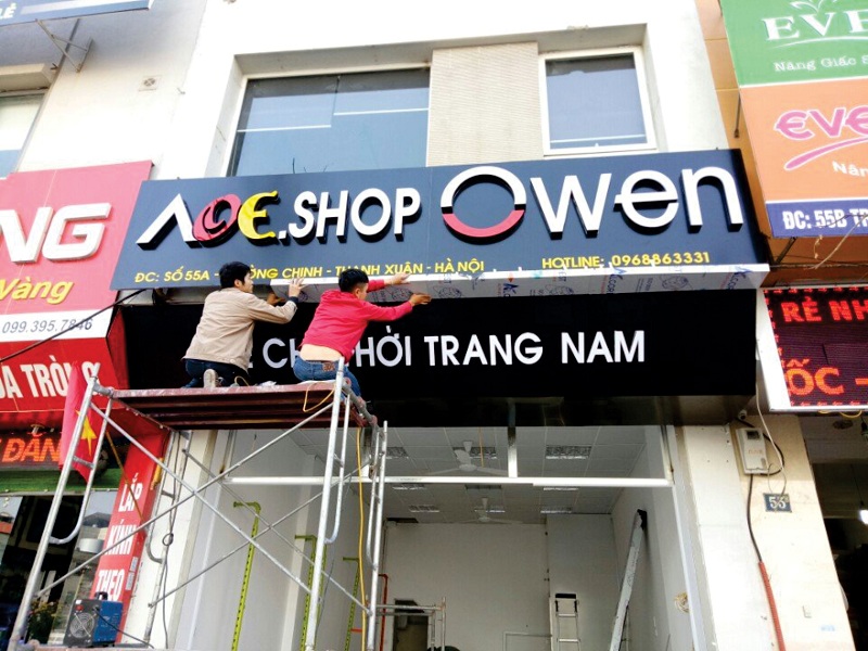 Xưởng thi công biển quảng cáo rẻ nhất Miền Bắc