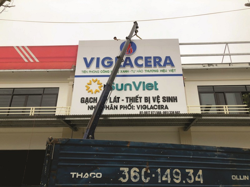 Báo giá làm biển quảng cáo Quận Hoàng Mai