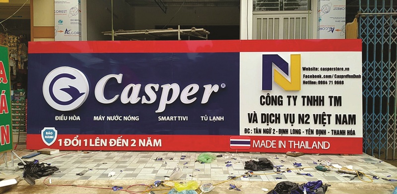 Báo giá làm biển quảng cáo Quận Hoàng Mai