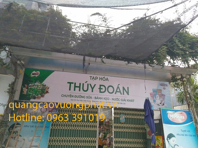 Làm biển quảng cáo hãng