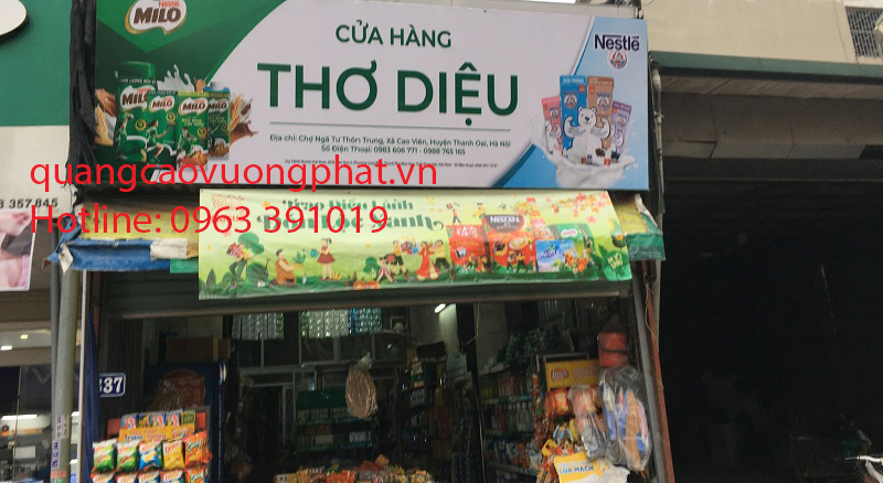 Làm biển quảng cáo hãng