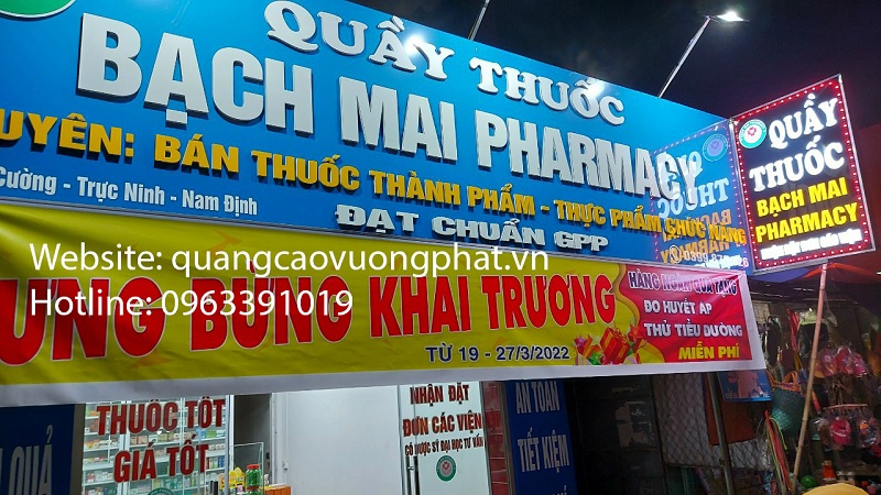 Biển quảng cáo chữ nổi alu