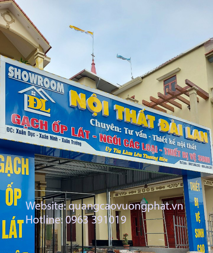 Biển quảng cáo chữ nổi alu – Đang được giảm 10%0