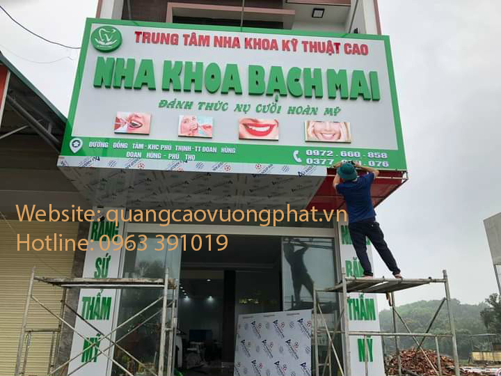 Biển quảng cáo chữ nổi alu