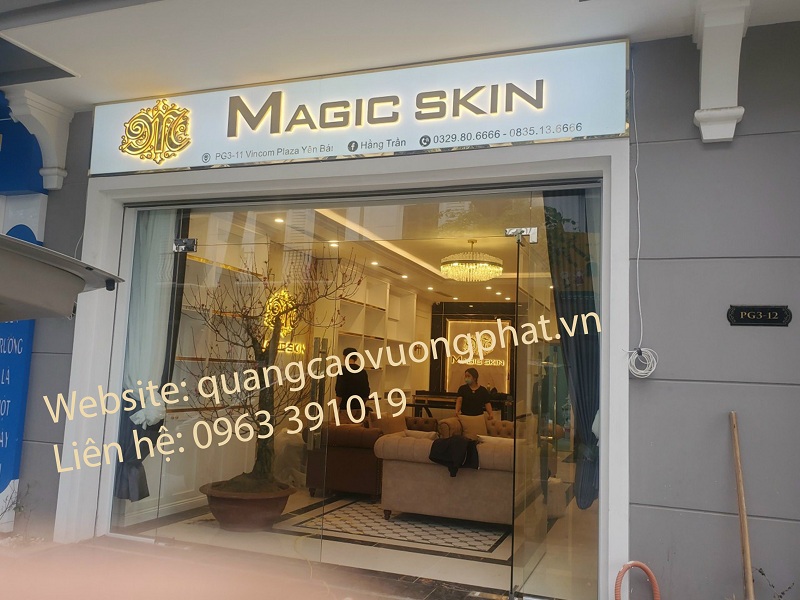 Mẫu biển chữ nổi đẹp 2022