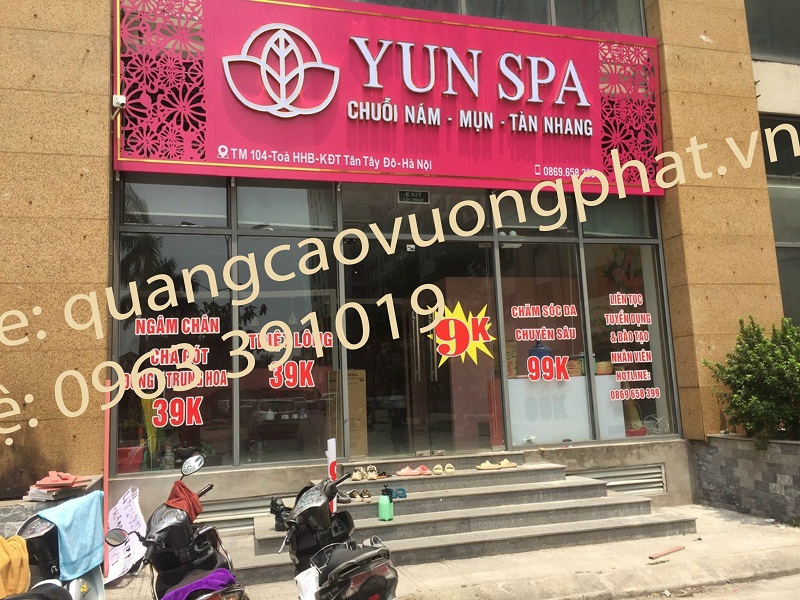 Tâp hợp các mẫu biển chữ nổi đẹp 2022 – Rất nhiều mẫu biển mới0