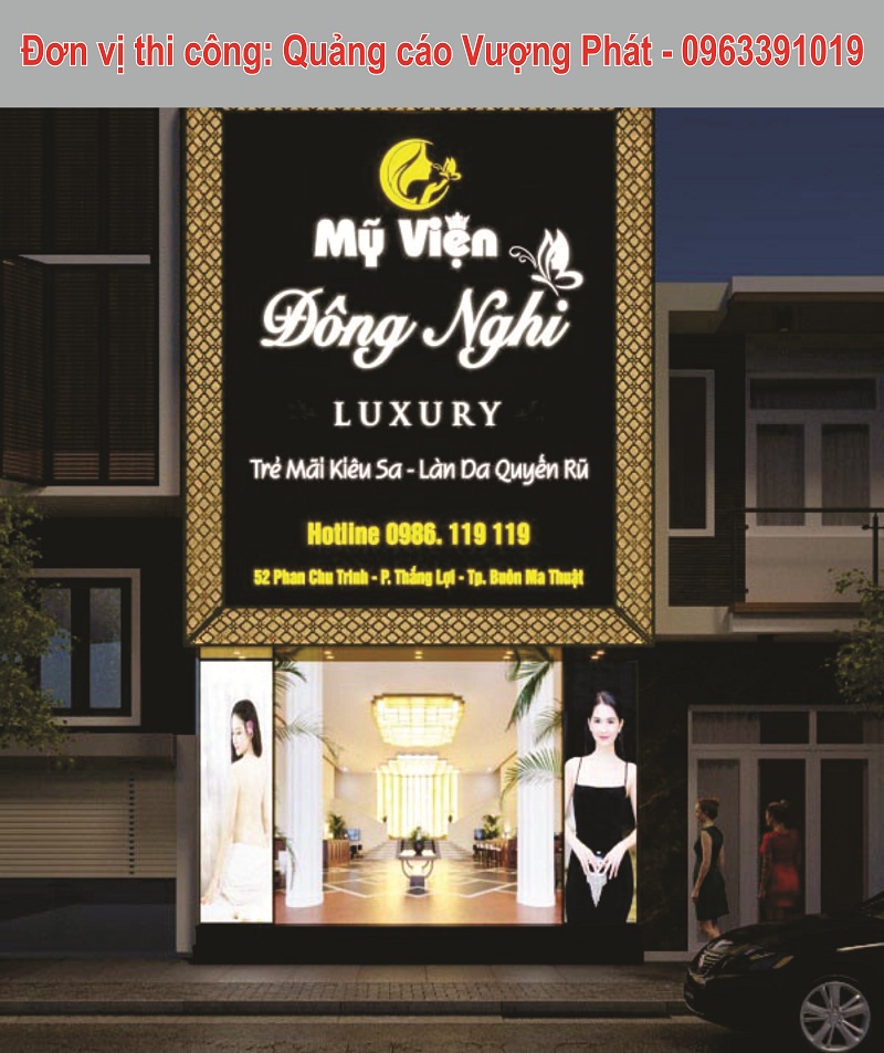 biển quảng cáo spa, thẩm mỹ