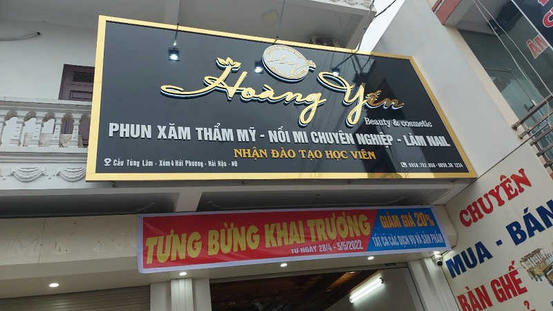 Làm biển quảng cáo alu Quận Nam Từ Liêm