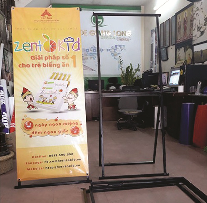 In standee lấy ngay