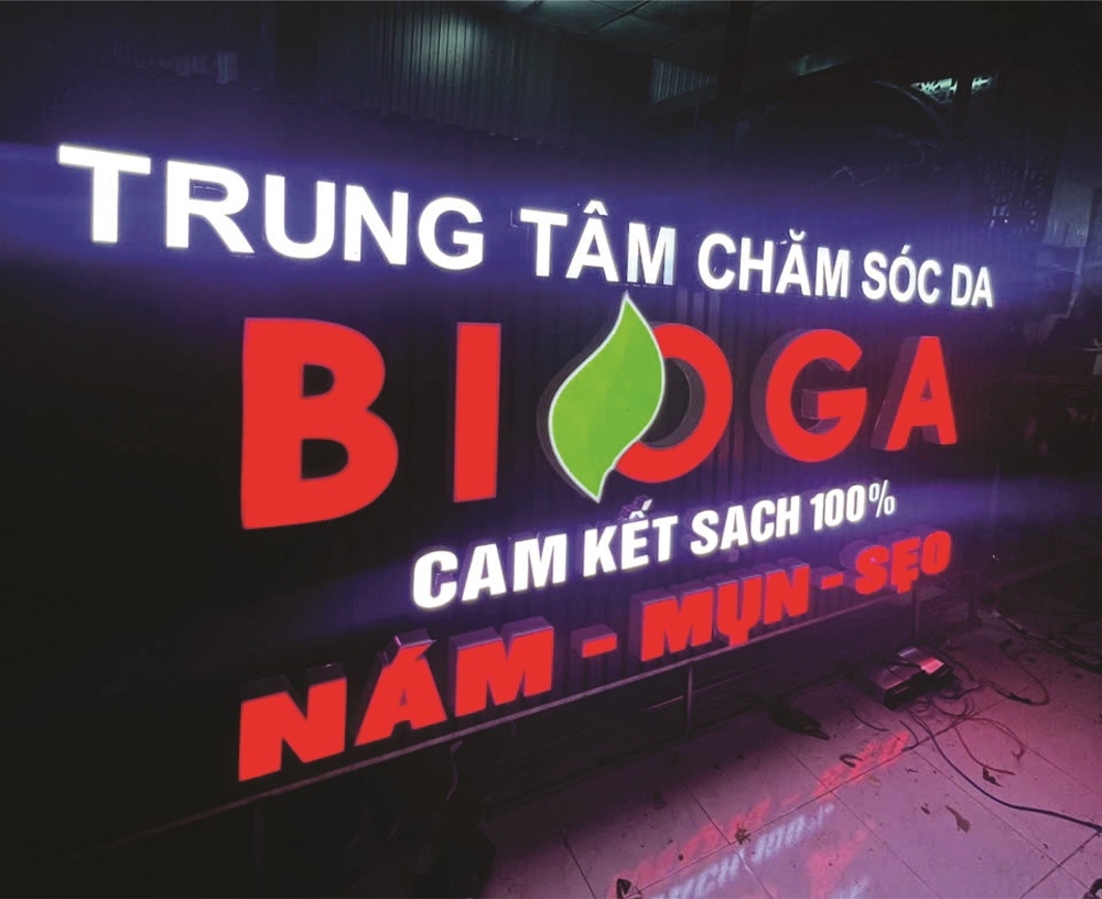 Chữ nổi có đèn