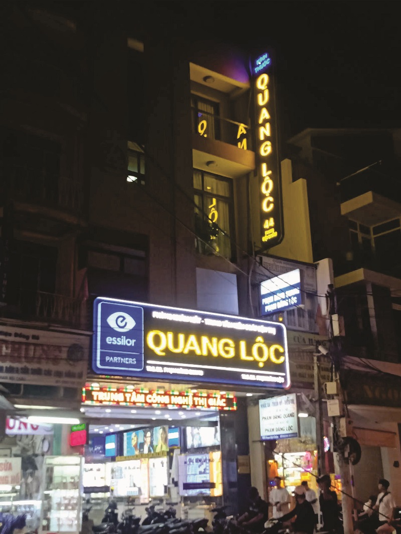 Biển hộp đèn cho đại lý